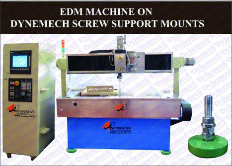 Dynemech Anti-Vibration / Leveling Mounts for EDM Machines External Vibration Control