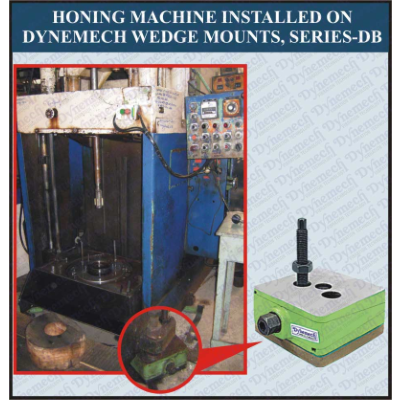 Dynemech Anti Vibration / Leveling Mounts for Honing Machinery