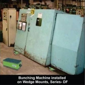 Dynemech Vibration Control Mounts Bunching Machine